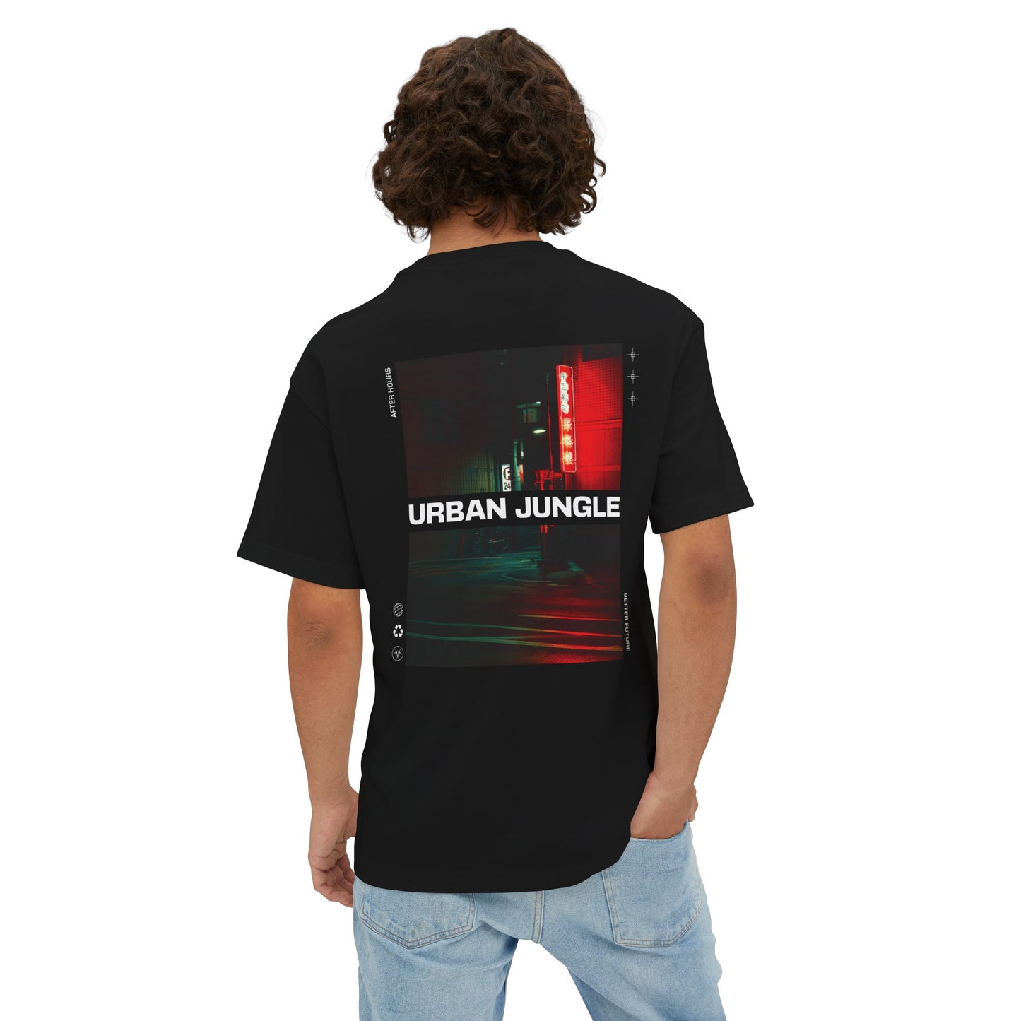 Urban Jungle Oversized Tee