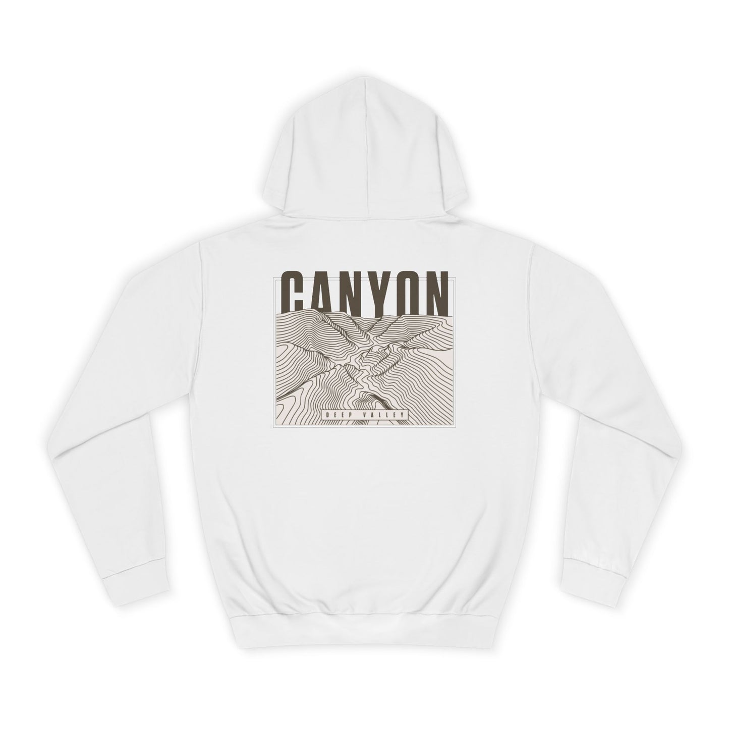 Hoodie with Canyon Design