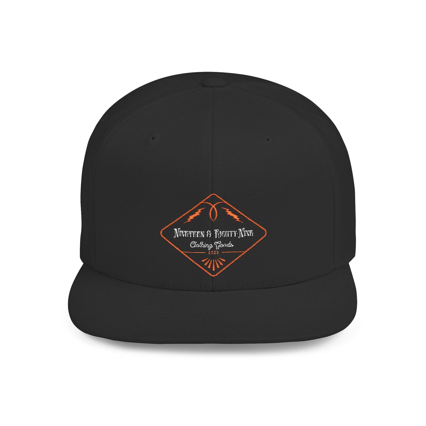 1989 Retro Flat Bill Snapback Cap