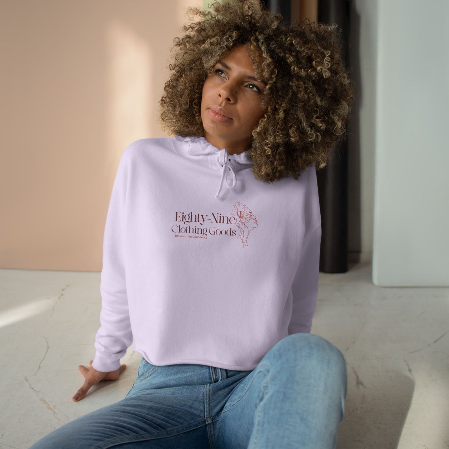1989 Crop Hoodie