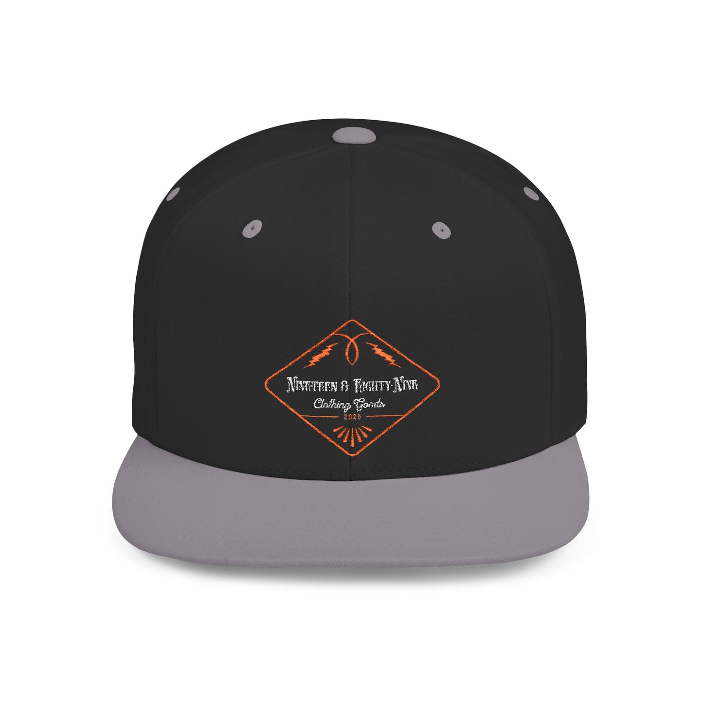 1989 Retro Flat Bill Snapback Cap