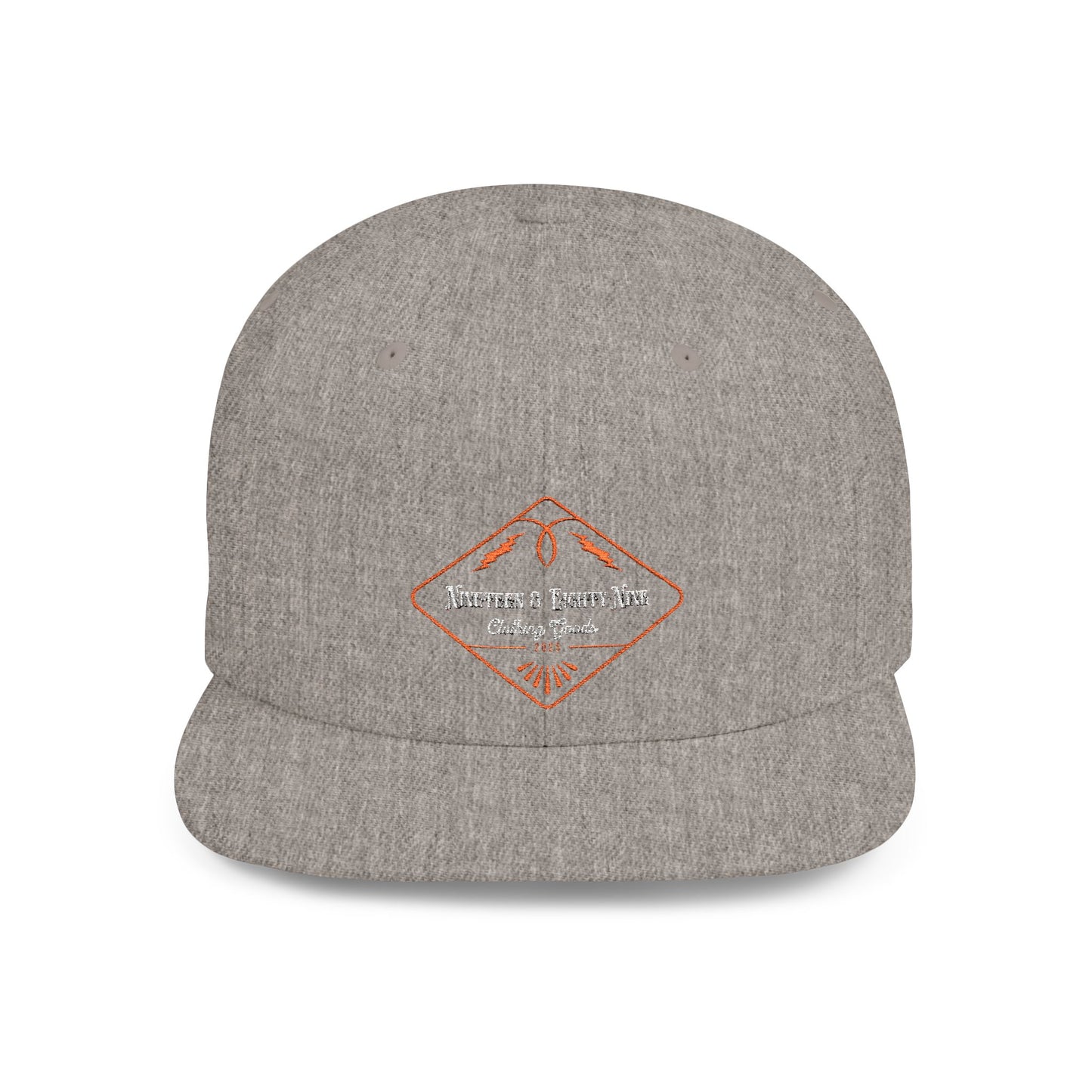 1989 Retro Flat Bill Snapback Cap