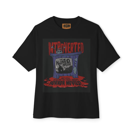 Introverted Horror Movie Lover Tee Halloween Edition
