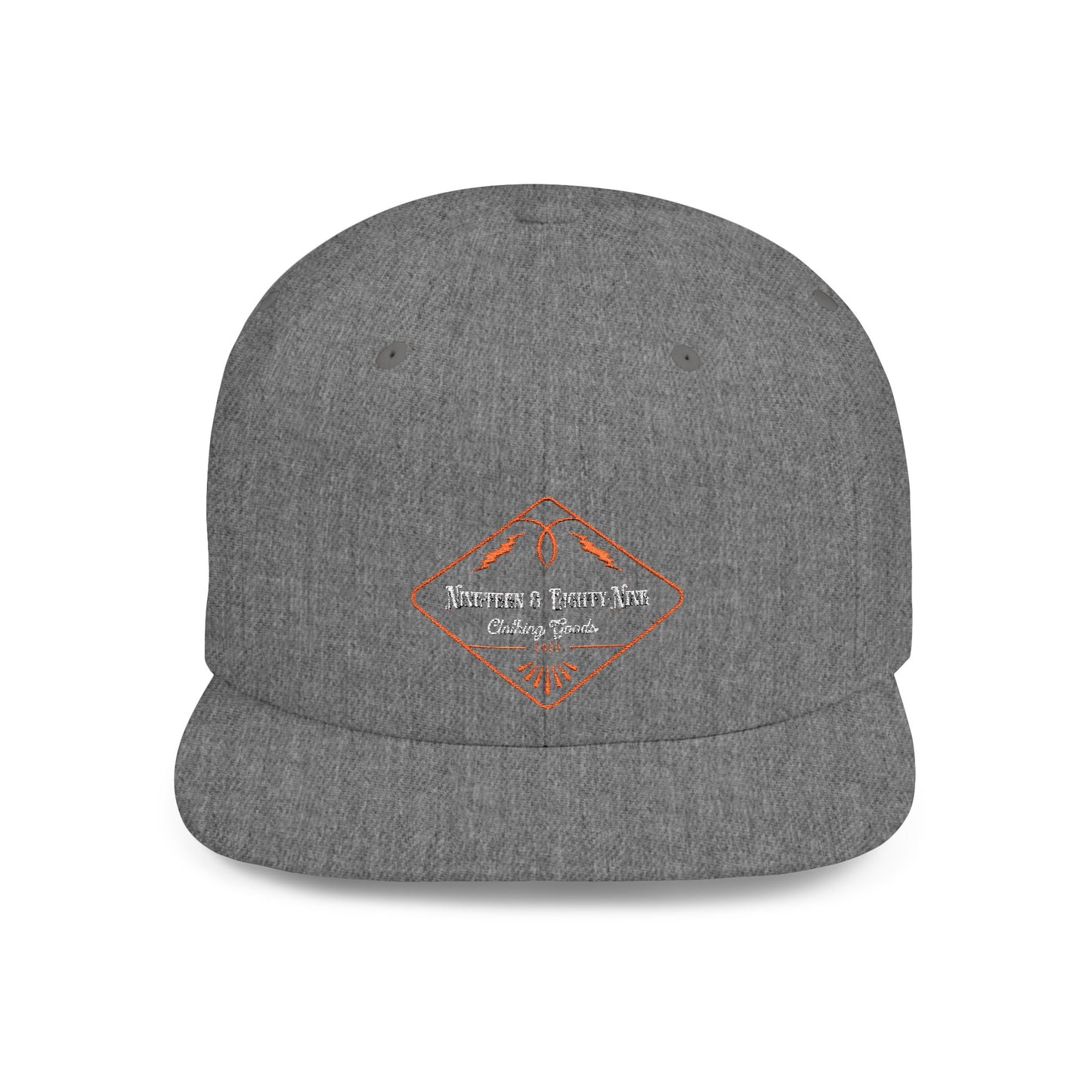 1989 Retro Flat Bill Snapback Cap
