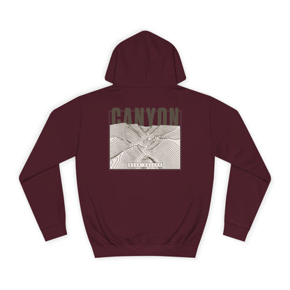 Hoodie with Canyon Design