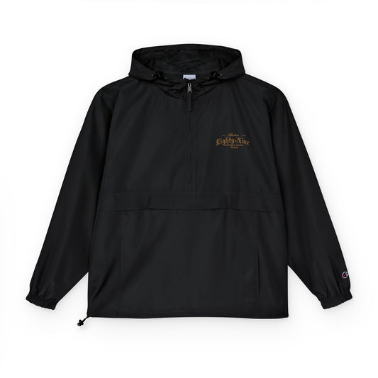 Packable Anorak Jacket - Champion Black Windbreaker for Everyday Adventures