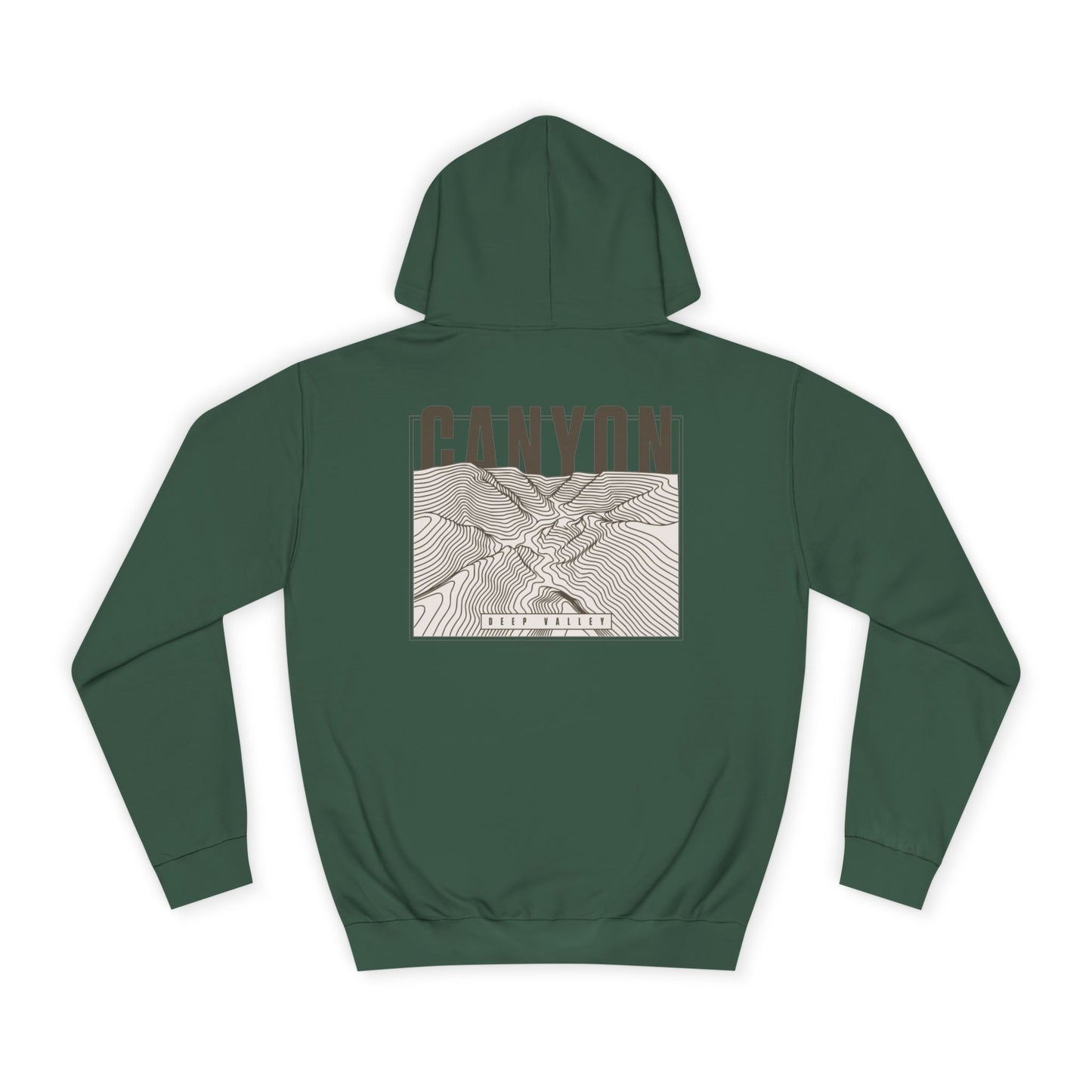 Hoodie with Canyon Design