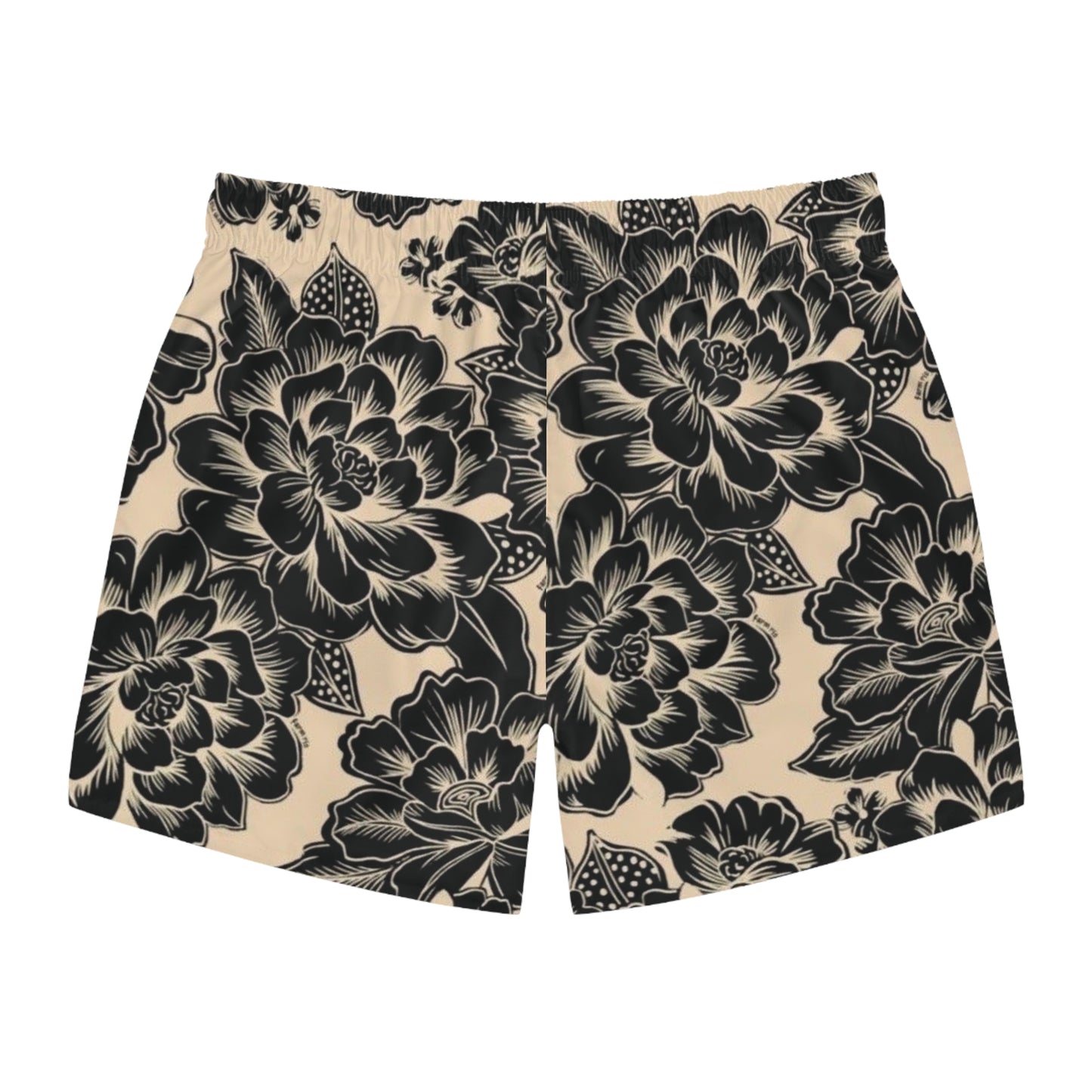 Men's Floral Print Swim Trunks