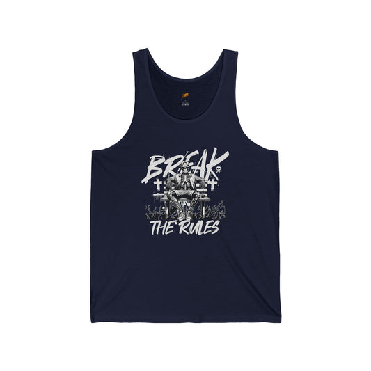 Break the Rules Graphic Jersey Tank