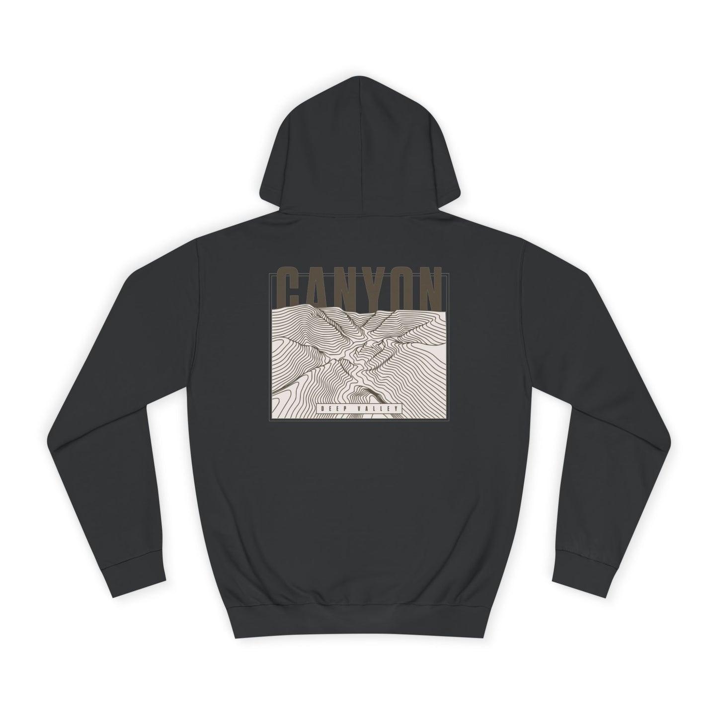 Hoodie with Canyon Design