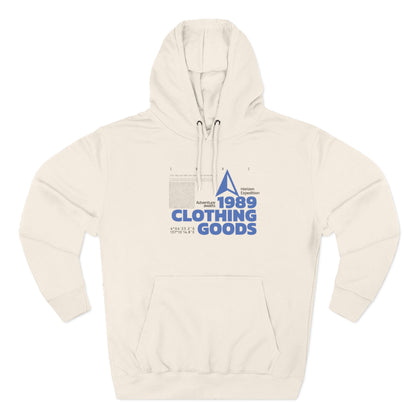 Compass Three-Panel Fleece Hoodie