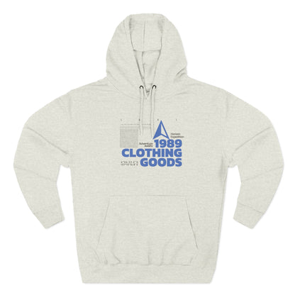 Compass Three-Panel Fleece Hoodie