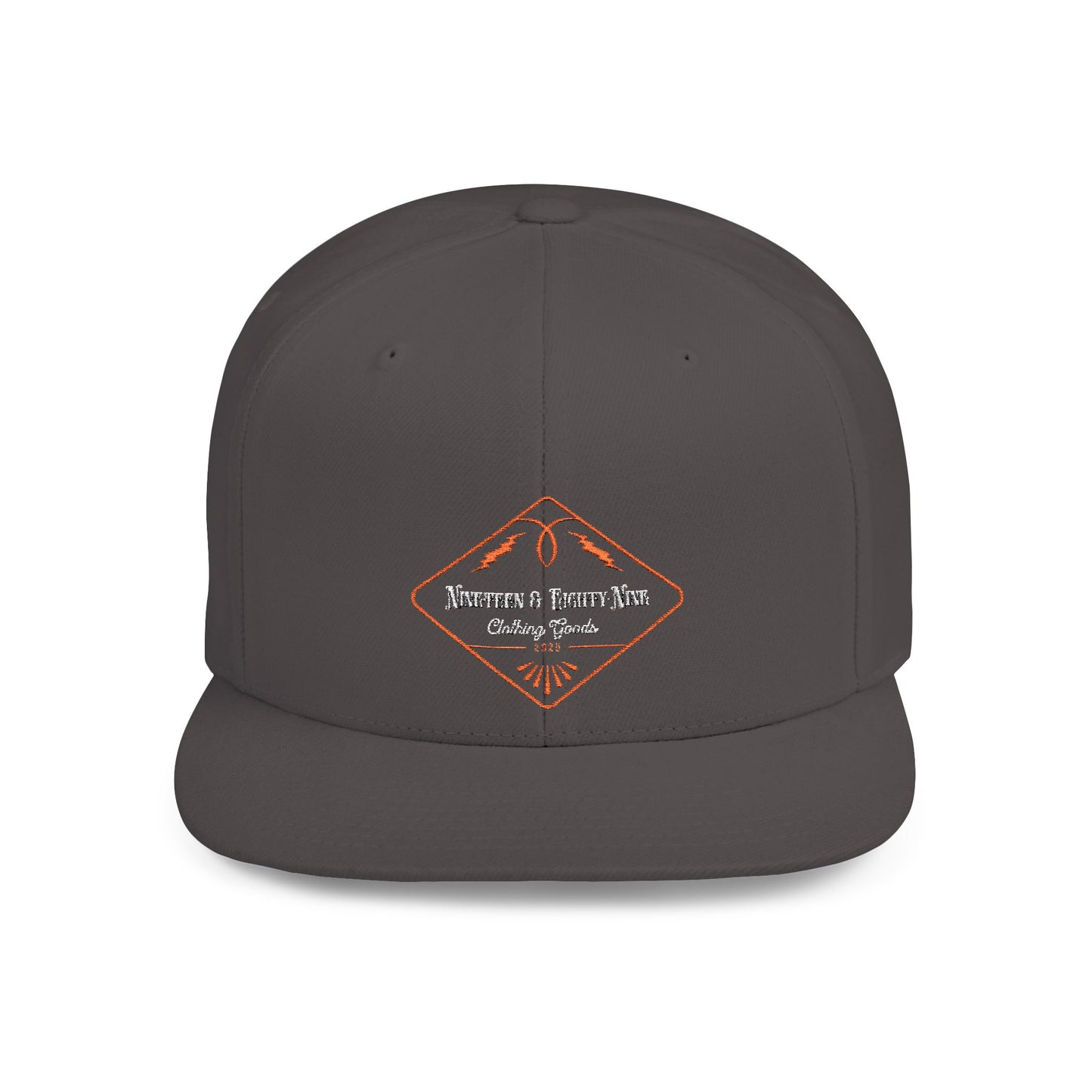 1989 Retro Flat Bill Snapback Cap