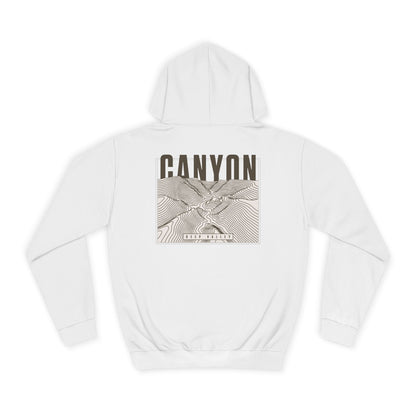 Hoodie with Canyon Design
