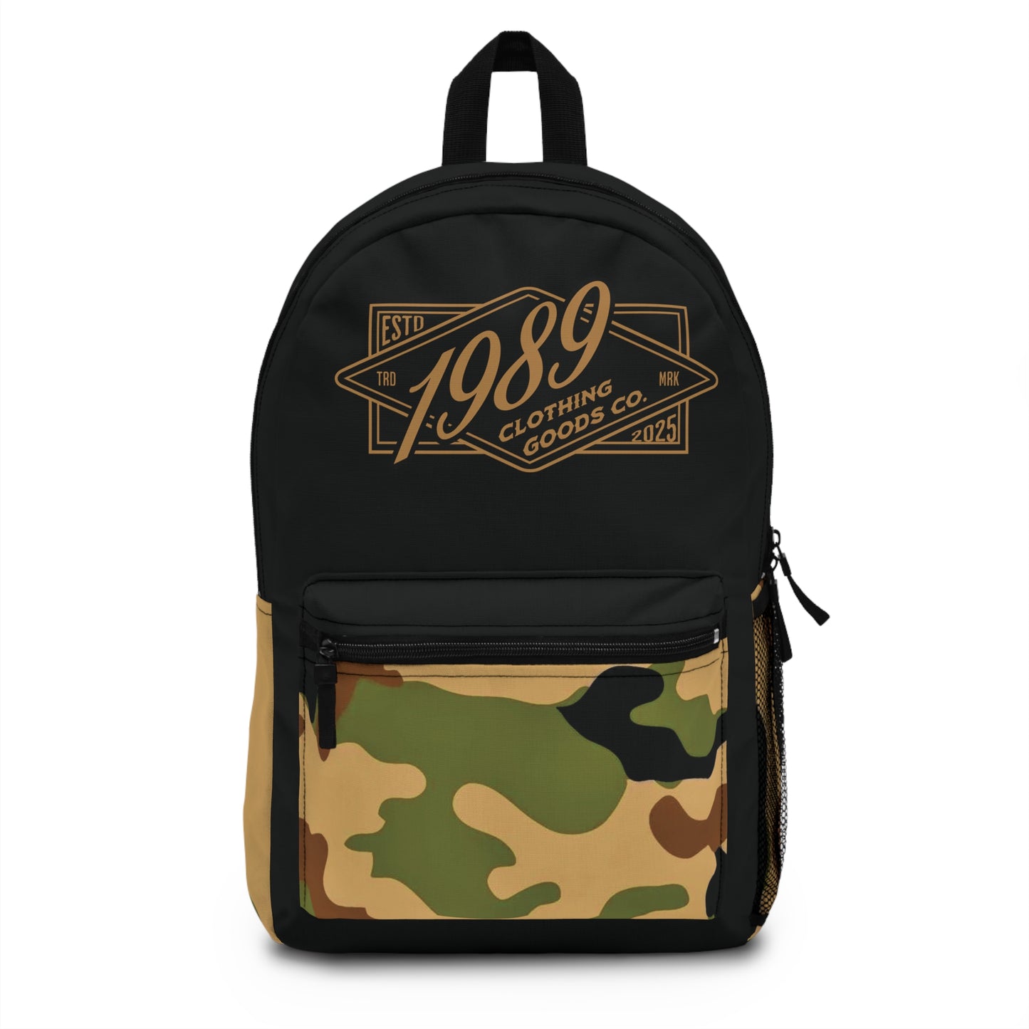 1989 Camouflage Backpack -Everyday Adventures
