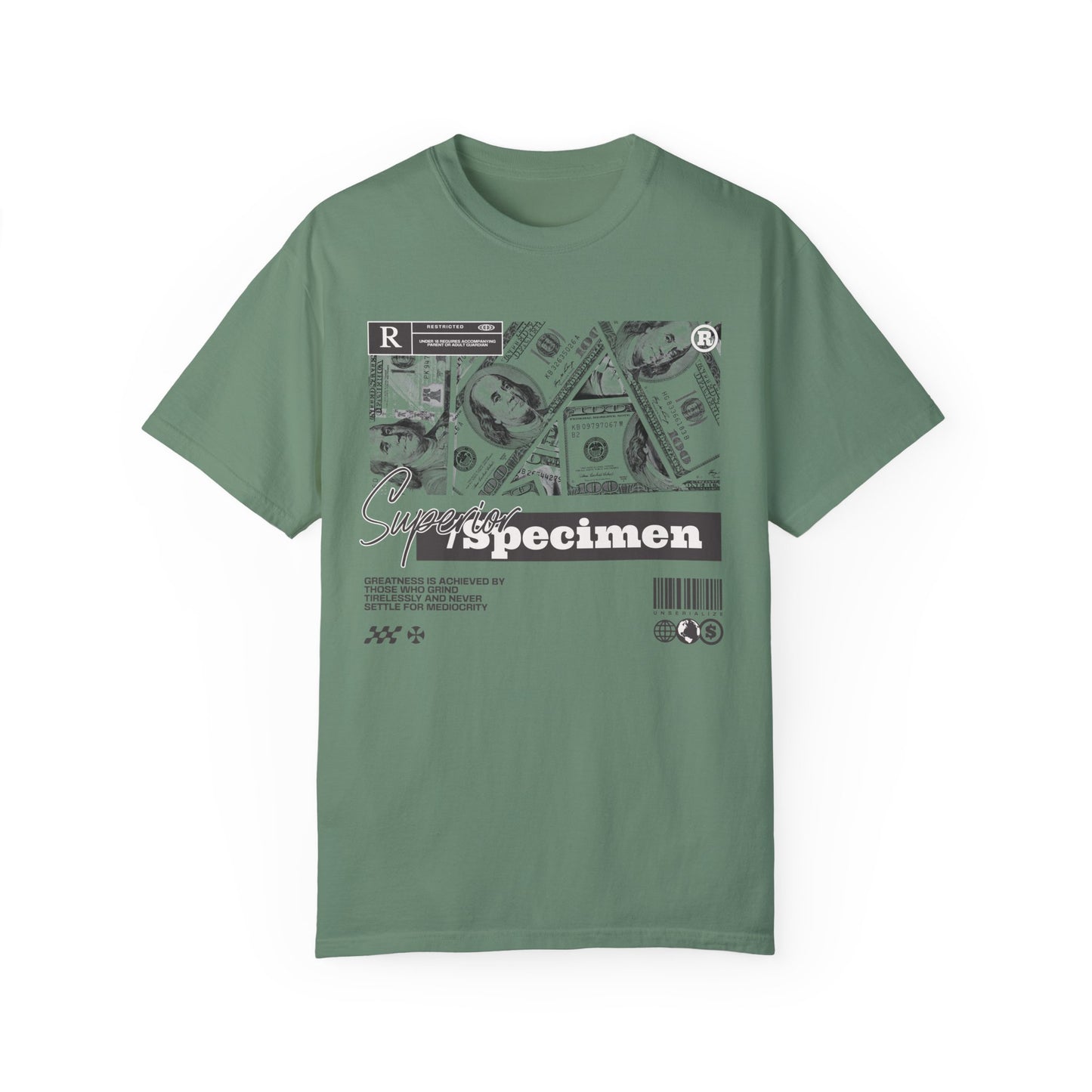 'Super Specimen' Money Graphic