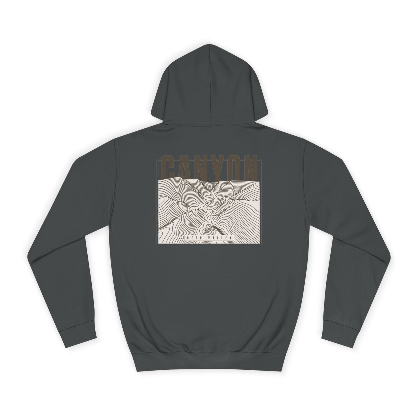 Hoodie with Canyon Design