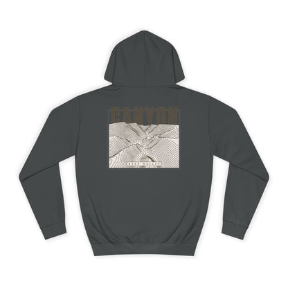 Hoodie with Canyon Design