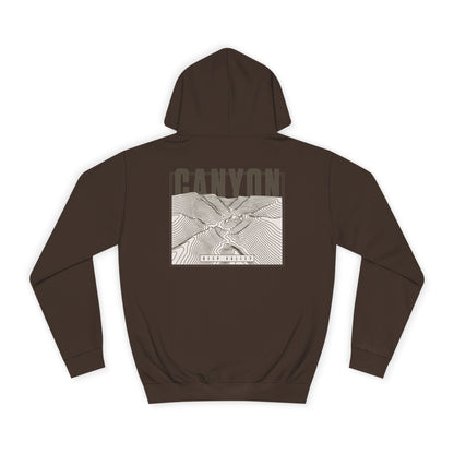 Hoodie with Canyon Design