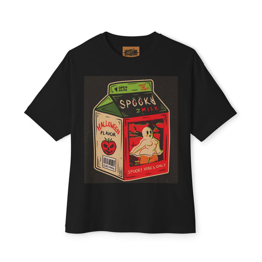Spooky Milk Graphic Tee Halloween Edition
