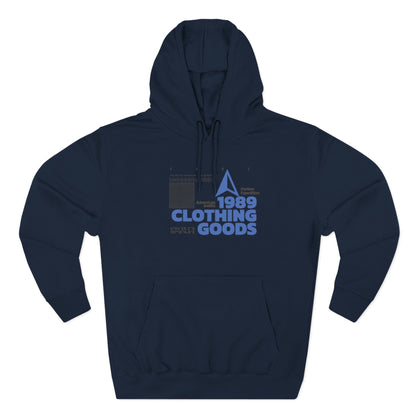 Compass Three-Panel Fleece Hoodie