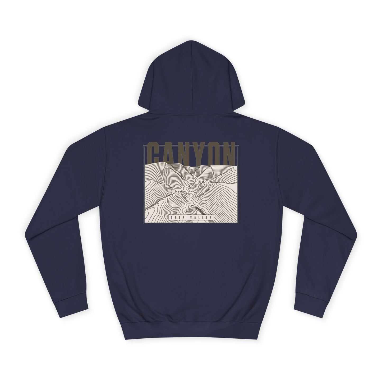 Hoodie with Canyon Design